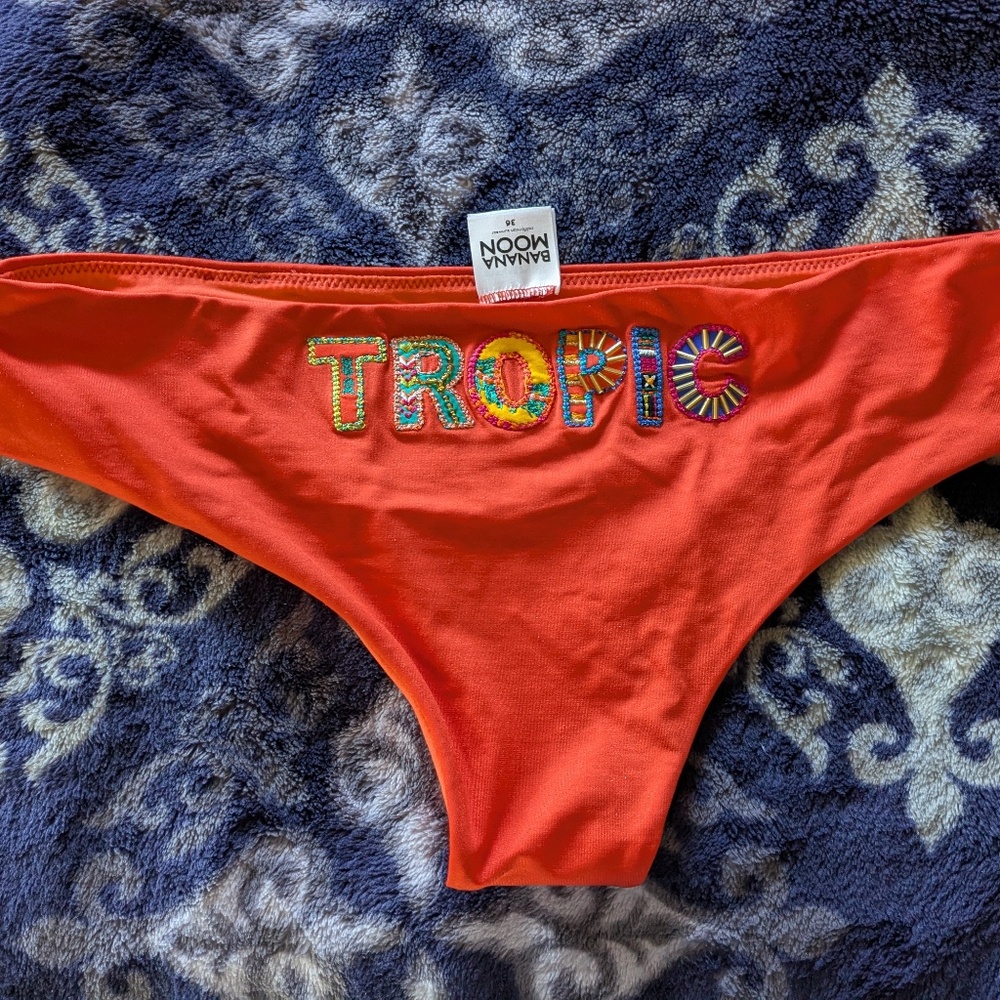 NEW & RARE!!! French Swimwear Fashion Brand: Banana Moon Bikini Bottom